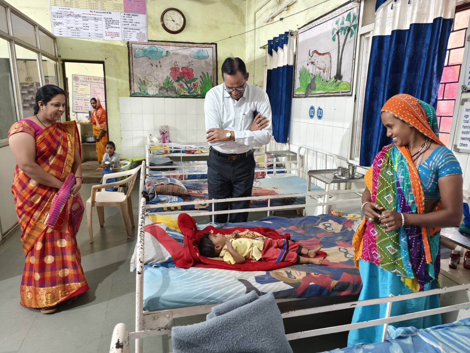 एसडीएम यादव ने किया सामुदायिक केंद्र का आकस्मिक निरीक्षण किया।