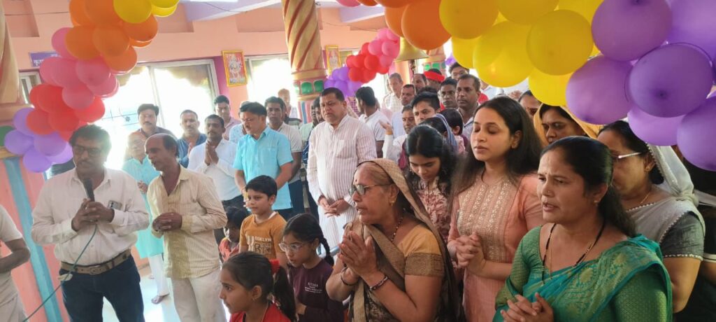 मां मनकामनेश्वरी देवी माताजी मंदिर बोरखड़ में अन्नकूट महोत्सव का आयोजन हुआ